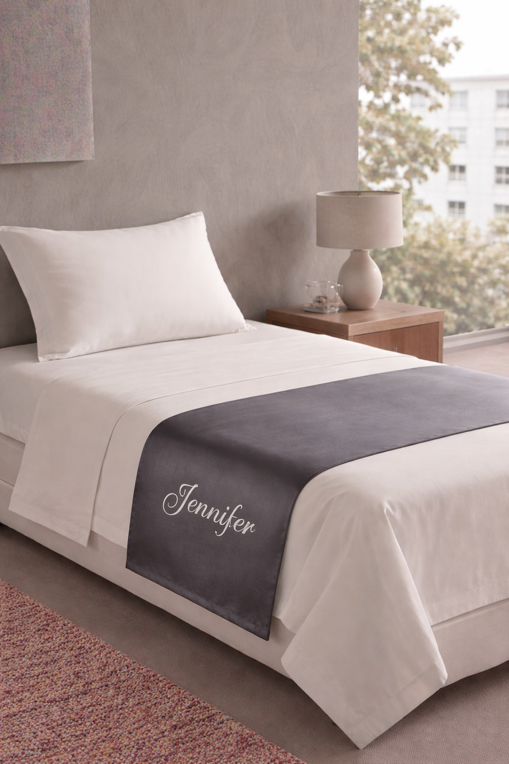 Satin Bed Runner