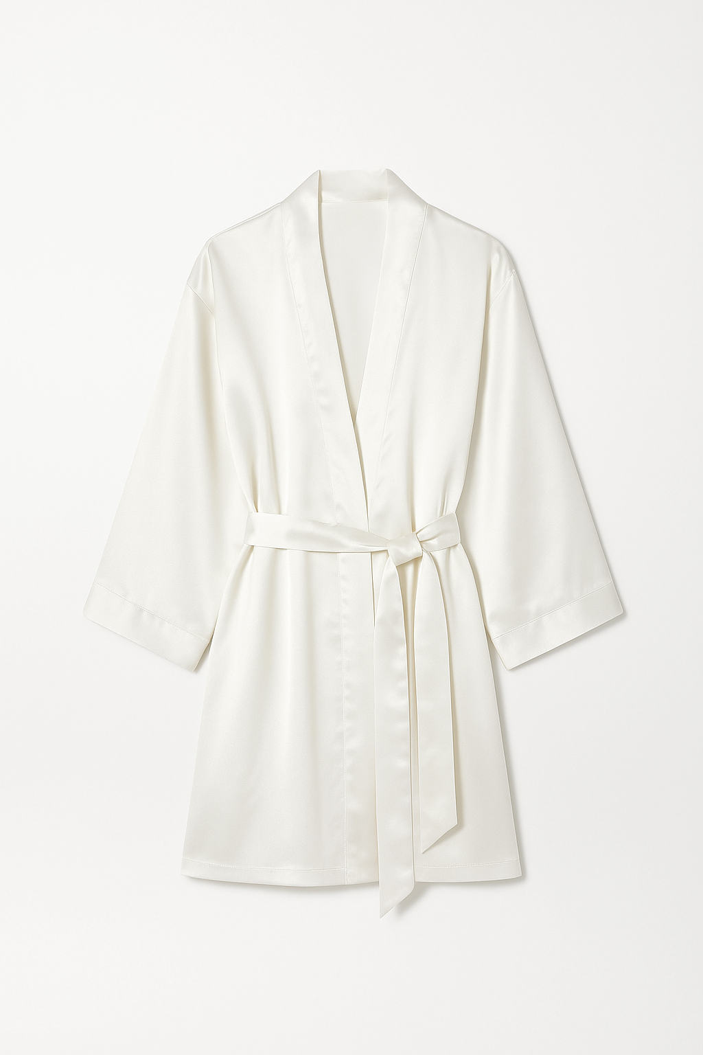 Luxury Satin Bathrobe – Satinera Lightweight Robe for Self-Care & Lounge Comfort