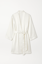 Luxury Satin Bathrobe – Satinera Lightweight Robe for Self-Care & Lounge Comfort