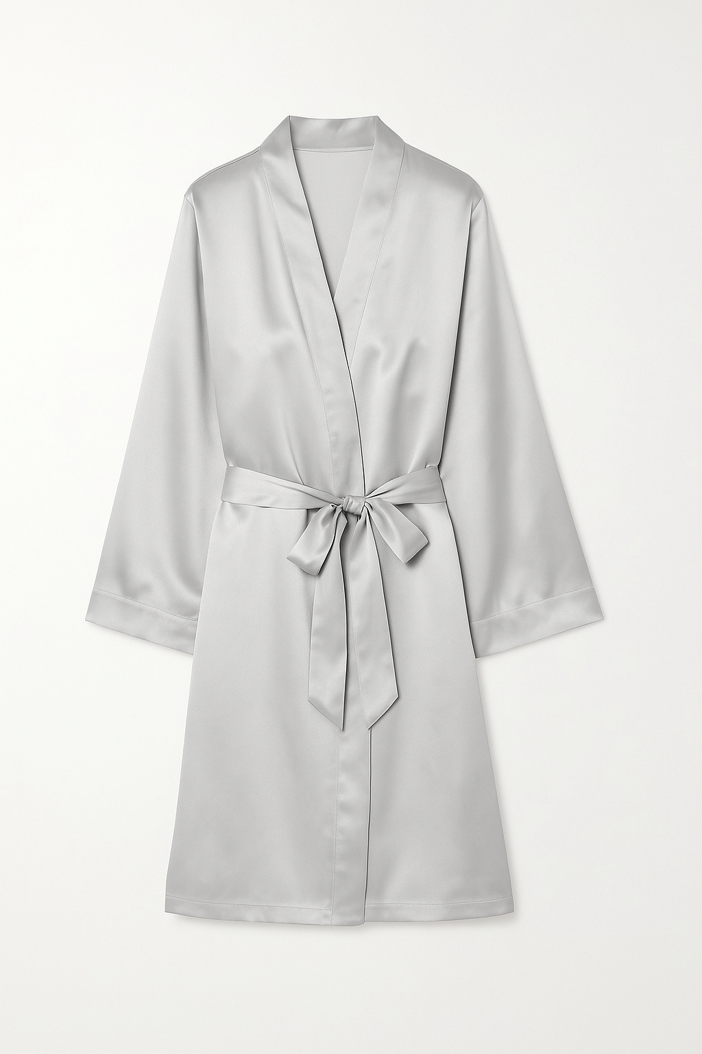 Luxury Satin Bathrobe – Satinera Lightweight Robe for Self-Care & Lounge Comfort