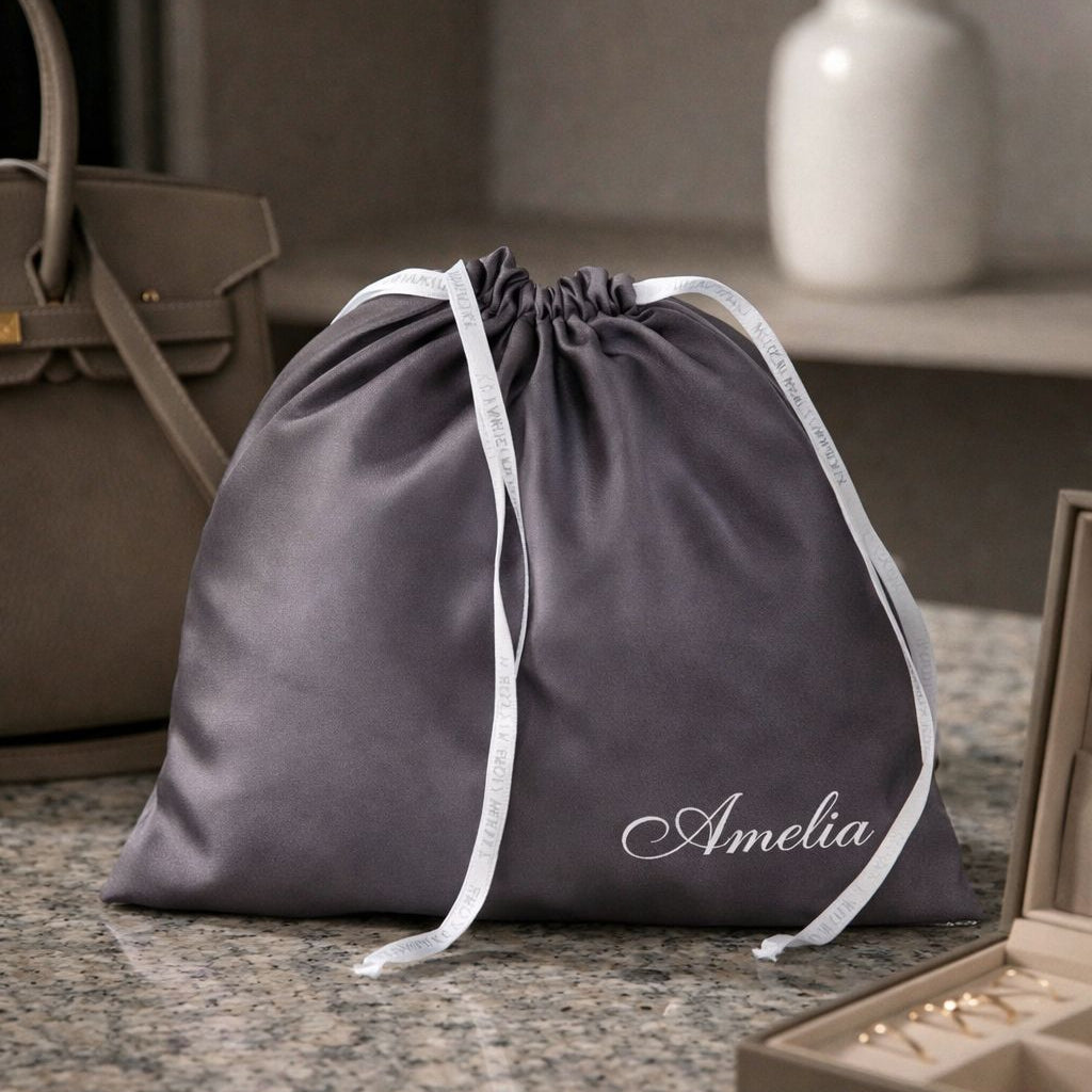 Satin Dust Bag for Handbags & Shoes