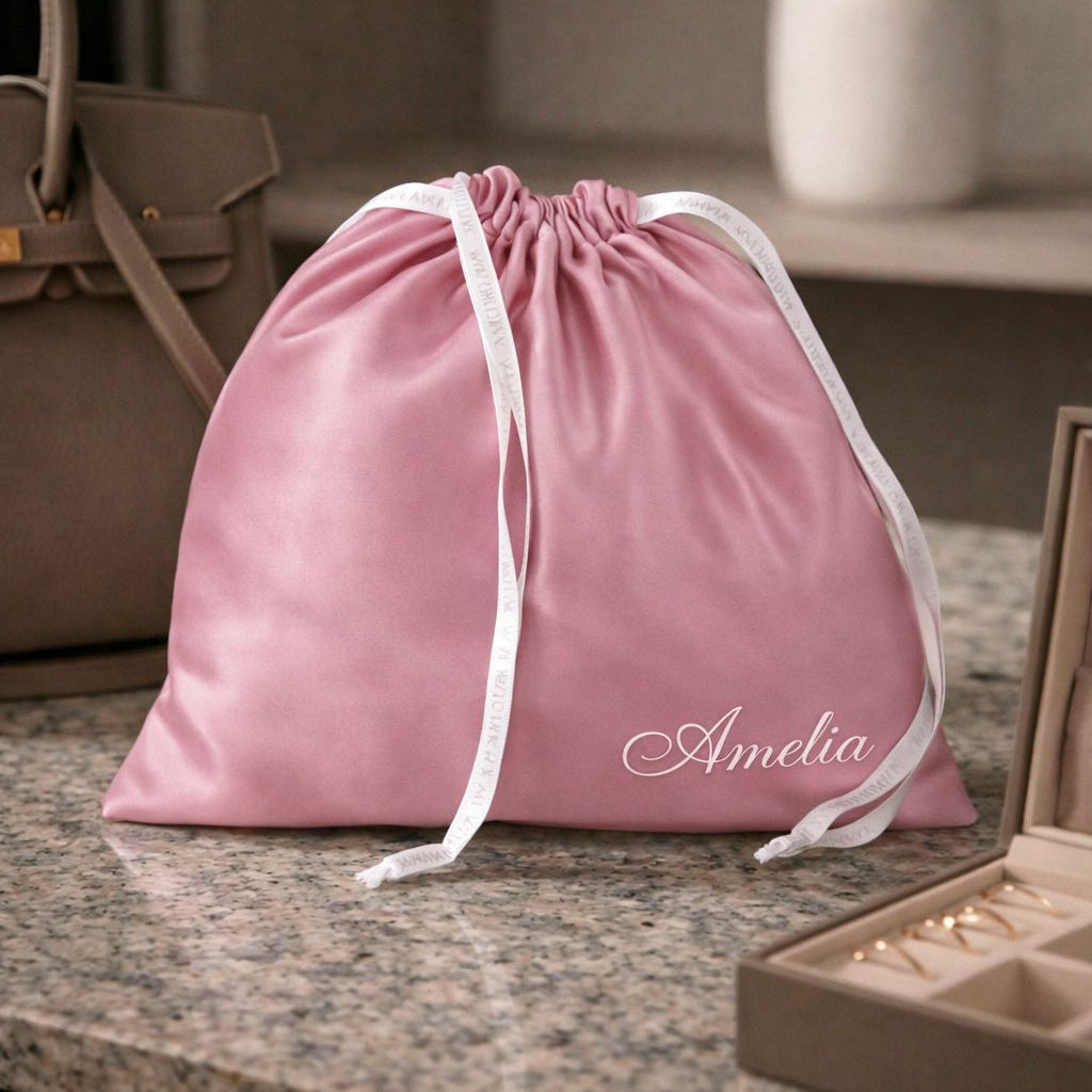 Satin Dust Bag for Handbags & Shoes