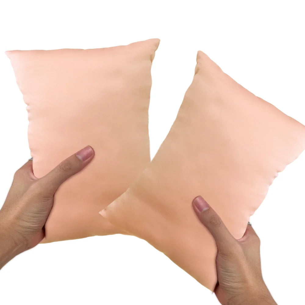 Satin Travel Pillow - Compact Support Pillow for Travelling