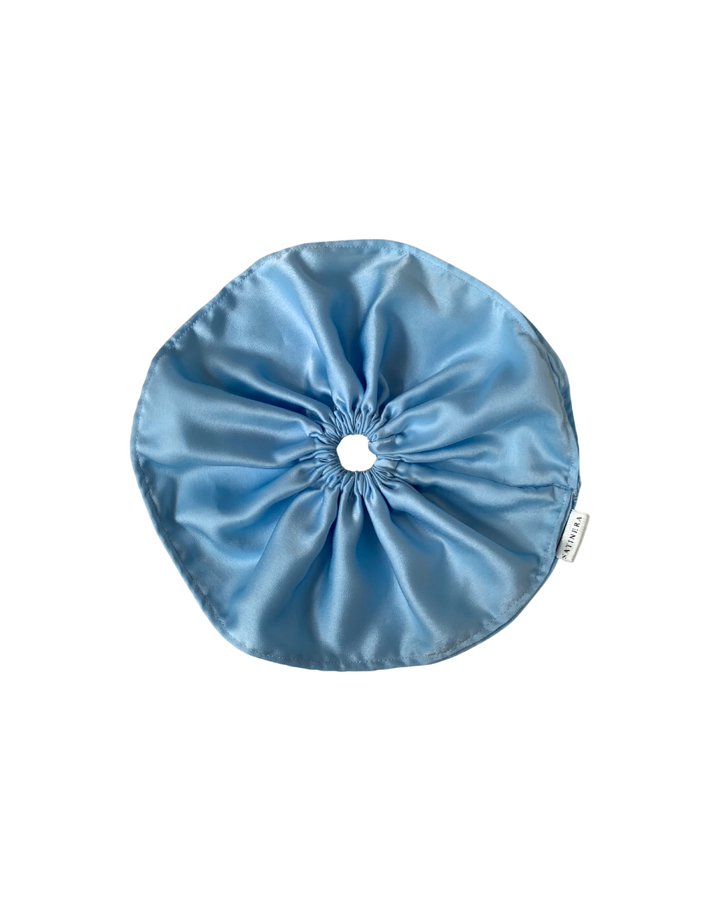 Luxury Satin Hair Scrunchie – Satinera Gentle Silk-Like Scrunchie for All-Day Hair Care
