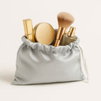 Luxury Satin Makeup Pouch – Satinera Cosmetic Bag for Travel & Daily Essentials