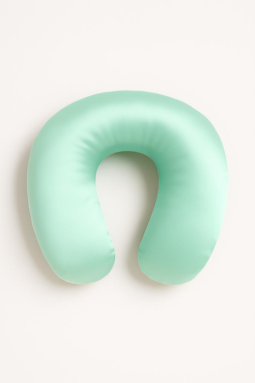 Luxury Satin Neck Pillow – Satinera Soft Travel Pillow for Restful Journeys